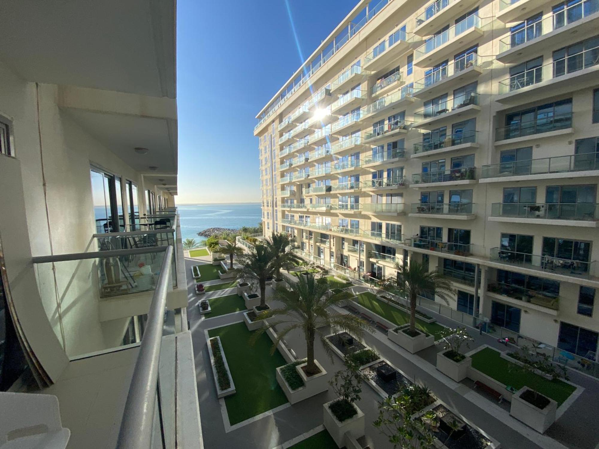 Marjan Island Beautiful Apartment Sea Side View Beach Luxury Rooms Ras Al Khaimah Uae Exterior photo